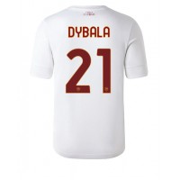 AS Roma Paulo Dybala #21 Fotballklær Bortedrakt 2022-23 Kortermet